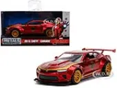 2016 Chevrolet Camaro ""Iron Man"" Theme ""Marvel"" Series 1/32 Diecast Model Car by Jada