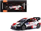 Toyota GR Yaris Rally1 Hybrid 33 Elfyn Evans - Scott Martin Winner ""Rally Finland"" (2023) 1/18 Diecast Model Car by IXO Models