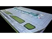 Deluxe Airport Mat for 1/400 Scale Models by GeminiJets