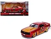 1969 Chevrolet Camaro SS Red Metallic and Gold ""Iron Man"" ""Avengers"" ""Marvel"" Series 1/32 Diecast Model Car by Jada