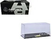 Collectible Display Show Case with Black Plastic Base and Gold ""LBWK"" Logo for 1/18-1/24 Scale Model Cars by Autoart