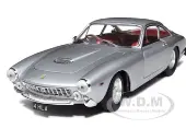 Ferrari 250 GT Berlinetta Lusso RHD (Right Hand Drive) (Eric Claptons Car) Silver with Red Interior ""Elite Edition"" Series 1/18 Diecast Model Car by
