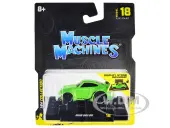 RWB 911 993 Bright Green ""RAUH-Welt BEGRIFF"" 1/64 Diecast Model Car by Muscle Machines