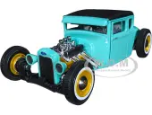 1929 Ford Model A Green with Matt Black Top ""Outlaws"" Series 1/24 Diecast Model Car by Maisto