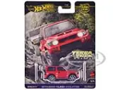 Mitsubishi Pajero Evolution RHD (Right Hand Drive) Red ""Terra Trek"" Series Diecast Model Car by Hot Wheels