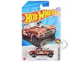 1962 Chevrolet Corvette Gasser ""Mad Mouse"" Copper Metallic with Black Stripes ""HW Drag Strip"" Series Diecast Model Car by Hot Wheels