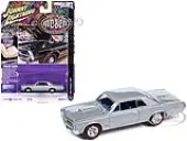 1965 Pontiac GTO Bluemist Slate Metallic with Red Stripes and Blue Interior ""MCACN (Muscle Car and Corvette Nationals)"" Limited Edition to 4140 piece