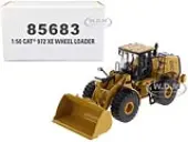 CAT Caterpillar 972 XE Wheel Loader Yellow with Operator ""High Line Series"" 1/50 Diecast Model by Diecast Masters
