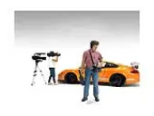 ""On-Air"" Figure 4 for 1/18 Scale Models by American Diorama