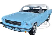1964 1/2 Ford Mustang Light Blue with White Top James Bond 007 ""Thunderball"" (1965) Movie ""James Bond Collection"" Series 1/24 Diecast Model Car by Mo