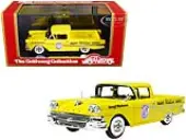 1958 Ford Ranchero Aircraft Maintenance Car Yellow ""Braniff International Airways"" Limited Edition to 125 pieces Worldwide 1/43 Model Car by Goldvarg