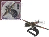 Mitsubishi G4M Bomber Aircraft ""Betty Takao Kokutai Philippines"" Imperial Japanese Navy (1941) ""Planes of World War II"" Series 1/144 Diecast Model Ai