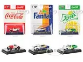 ""Sodas"" Set of 3 pieces Release 33 Limited Edition to 9250 pieces Worldwide 1/64 Diecast Model Car by M2 Machines