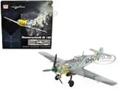 Messerschmitt Bf 109E-7B Fighter Aircraft ""III./SKG 210 Russia"" (1941) ""Air Power Series"" 1/48 Diecast Model by Hobby Master