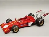 Ferrari 312 B3-73 Red ""Press Test Car"" (1973) Limited Edition to 70 pieces Worldwide ""Mythos Series"" 1/18 Model Car by Tecnomodel