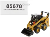 CAT Caterpillar 272D3 Skid Steer Loader with Operator Yellow ""High Line"" Series 1/32 Diecast Model by Diecast Masters