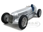 1934 Mercedes W25 Silver 1/18 Diecast Model Car by CMC