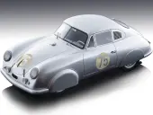 1951 Porsche 356 SL 75 Silver Metallic ""Porsche Racing 75th Anniversary Edition"" Limited Edition to 100 pieces Worldwide ""Mythos Series"" 1/18 Model C