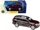 BMW X7 Ametrine Red Metallic 1/64 Diecast Model Car by Paragon Models