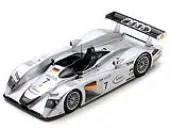 Audi R8 7 Christian Abt - Michele Alboreto - Rinaldo Capello ""Audi Sport Team Joest"" 3rd Place ""24 Hours of Le Mans"" (2000) with Acrylic Display Case