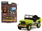 1942 Willys MB Jeep Bright Green ""Help Smokey Prevent Forest Fires"" ""Smokey Bear"" Series 1 1/64 Diecast Model Car by Greenlight