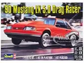 Level 5 Model Kit 1990 Ford Mustang LX 5.0 Drag Racer 1/25 Scale Model by Revell