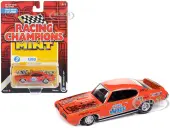 1969 Pontiac GTO Orange with Graphics ""The Judge - Arnie The Farmer Beswick"" ""Racing Champions Mint 2023"" Release 1 Limited Edition to 2500 pieces Wo