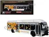 New Flyer Xcelsior XN40 Transit Bus ""Los Angeles Metro - Warner Center Shuttle"" Gray with Graphics ""The Bus &amp; Motorcoach Collection"" Limited Edit