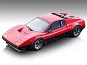 Ferrari 512 BB Rosso Corsa Red and Black ""Corsa Clienti"" (1978) ""Mythos Series"" Limited Edition to 115 pieces Worldwide 1/18 Model Car by Tecnomodel