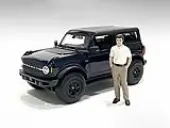 ""The Dealership"" Customer I Figurine for 1/24 Scale Models by American Diorama