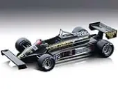 Lotus 87 F1 12 Nigel Mansell ""Courage"" ""Essex"" Formula One F1 British GP (1981) ""Mythos Series"" Limited Edition to 185 pieces Worldwide 1/18 Model Ca