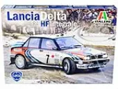 Skill 3 Model Kit Lancia Delta HF Integrale Rallye Monte Carlo (1990) 1/24 Scale Model by Italeri