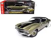 1970 Chevrolet Chevelle SS Tricentennial Gold with Black Stripes and Vinyl Top ""Muscle Car &amp; Corvette Nationals"" (MCACN) ""American Muscle"" Series