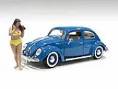 Beach Girl Amy Figurine for 1/24 Scale Models by American Diorama