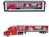 Volvo 770 Red with Trailer ""100 Years Farmall"" 1/64 Diecast Model by SpecCast