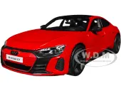 2022 Audi RS e-Tron GT Red with Black Top and Sunroof ""Special Edition"" Series 1/25 Diecast Model Car by Maisto