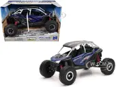 Polaris RZR Pro R UTV Blue with Black Top ""Xtreme Off-Road"" Series 1/18 Diecast Model by New Ray