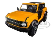 2021 Ford Bronco Badlands Orange Metallic ""Special Edition"" 1/18 Diecast Model Car by Maisto