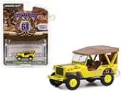1949 Willys Jeep MB ""545th Military Police Company Camp Drake Japan Training Camp"" Yellow ""Battalion 64"" Series 3 1/64 Diecast Model Car by Greenligh