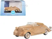 1936 Buick Special Convertible Coupe Beige (Rusted) ""Junkyard Project"" 1/87 (HO) Scale Diecast Model Car by Oxford Diecast