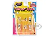 ""Cosplay Otaku"" 6 piece Diecast Figure Set Limited Edition to 4800 pieces Worldwide 1/64 Scale Models by American Diorama