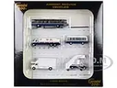 Airport Service Vehicles Set of 5 pieces ""Gemini 200"" Series Diecast Models by GeminiJets