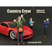 Camera Crew Figure III ""Boom Operator"" For 124 Scale Models by American Diorama