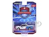 2020 Ford F-150 XLT Pickup Truck ""AMR Safety Team"" White and Blue ""First Responders"" Series 2 1/64 Diecast Model Car by Greenlight