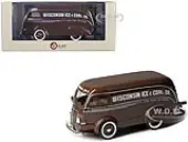 1938 International D-300 Delivery Van Brown ""Wisconsin Ice &amp; Coal Co. - Coal Fuel-Oil Coke"" Limited Edition to 125 pieces Worldwide 1/43 Model Ca