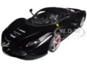 Ferrari Laferrari F70 Hybrid Elite Edition Black 1/18 Diecast Car Model by Hot Wheels