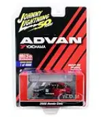2000 Honda Civic 21 ""ADVAN Yokohama"" ""Johnny Lightning 50th Anniversary"" Limited Edition to 4800 pieces Worldwide 1/64 Diecast Model Car by Johnny Li