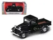 1934 Ford Pickup Truck Black 1/43 Diecast Model Car by Road Signature