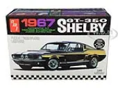 Skill 2 Model Kit 1967 Ford Mustang Shelby GT350 Black 1/25 Scale Model by AMT