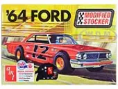 Skill 2 Model Kit 1964 Ford Galaxie ""Modified Stocker"" 1/25 Scale Model by AMT